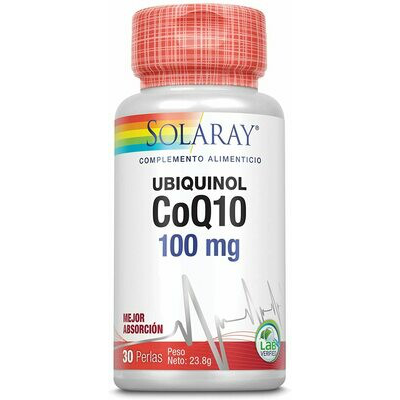 SOLARAY UBIQUINOL COENZIMA Q10 30 PERLAS