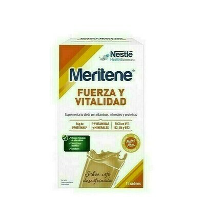 MERITENE 30 G 15 SOBRES CAFE DESCAFEINADO