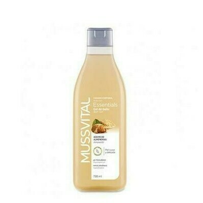 MUSSVITAL ESSENTIALS GEL DE BAÑO ACEITE ALMENDRA 750 ML