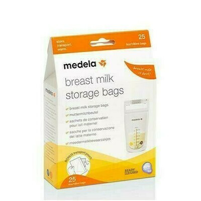BOLSAS PARA LECHE MATERNA MEDELA 25 U