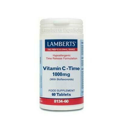LAMBERTS VITAMINA C  TIME   1000 MG 60 TABL