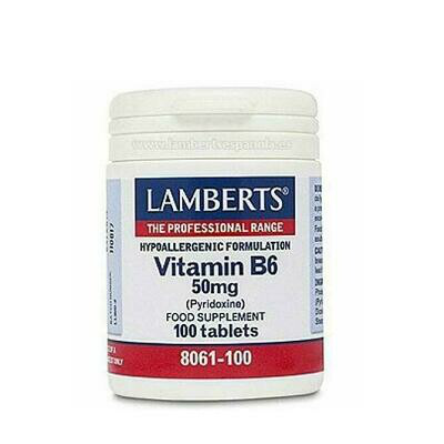 LAMBERTS VITAMINA B6 50MG 100TAB
