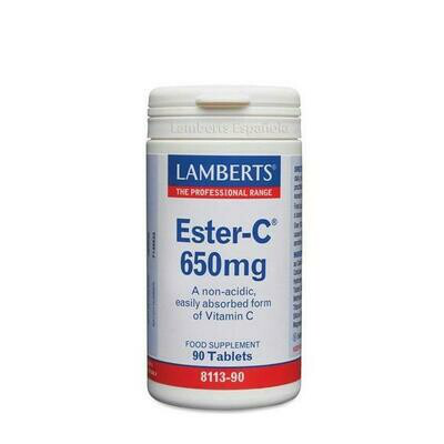 LAMBERTS ESTER C 650MG 90TABLETAS