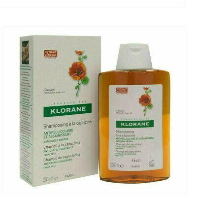 KLORANE CHAMPU ANTICASPA EXTO DE CAPUCHINA 200 ML