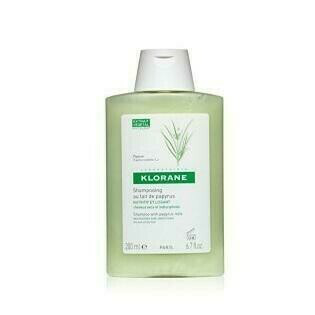 KLORANE CHAMPU NUTRITIVO Y ALISANTE LECHE DE PAP 200 ML