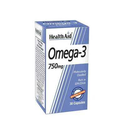 HEALTH AID OMEGA 3 750 MG30 CAPS