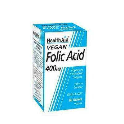 HEALTH AID FOLIC ACIDO 400MG 90 COMP