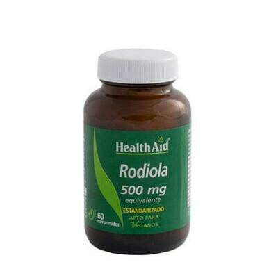 HEALTH AID RODIOLA 500 MG  APTO VEGANOS 60 COMP
