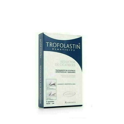TROFOLASTIN REDUCTOR DE CICATRICES 4 X 30 CM 5 U