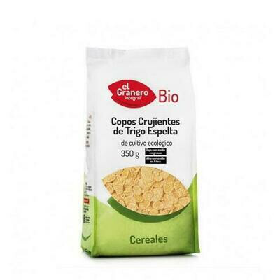 EL GRANERO COPOS CRUJIENTES TRIGO ESPELTA 350 GR.