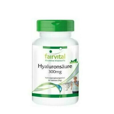 FAIRVITAL ACIDO HIALURONICO 300MG 60 TABLETS