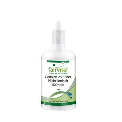 FAIRVITAL PLATA COLOIDAL 500PPM 30 ML NO IONICA