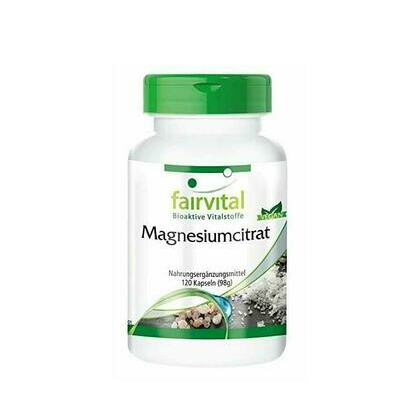 FAIRVITAL MAGNESIUM CITRAT 120 CAPS