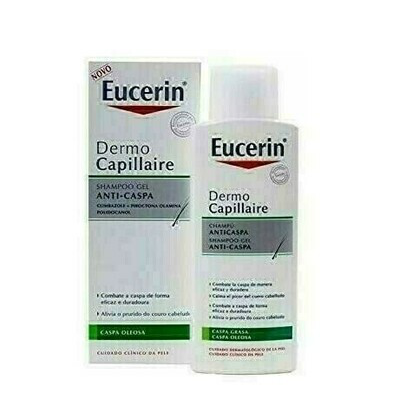 EUCERIN DERMOCAPILLAIRE CHAMPU ANTICASPA GRASA 250 ML