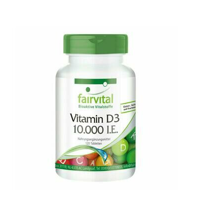 FAIRVITAL VITAMIN D3 10.000 IE 120 TABL.
