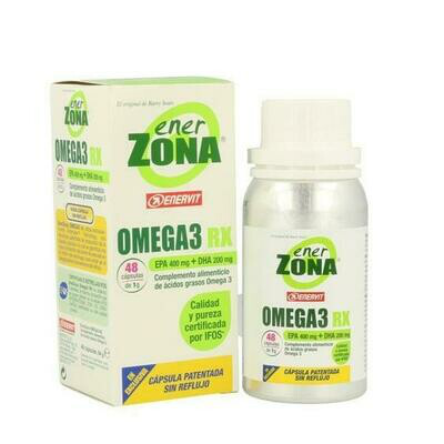ENERZONA OMEGA 3RX 1 G 48 CAPSULAS