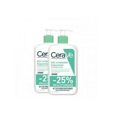 CERAVE DUPLO GEL LIMPIADOR ESPUMOSO 473 ML