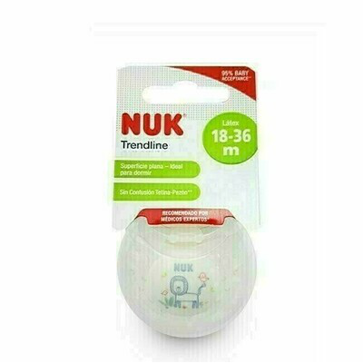 CHUPETE LATEX NUK COL 2020 18-36 M 1 U
