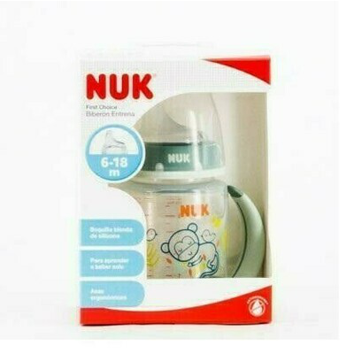 BIBERON SILICONA ENTRENA NUK COL 2020 150 ML