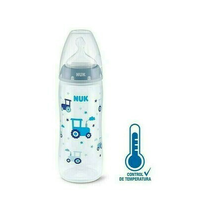 BIBERON SILICONA NUK COL 2020 6-18 L 360 ML
