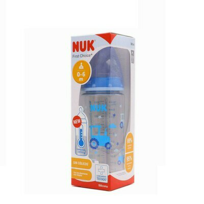 BIBERON FC  PP SILICONA NUK FIRST CHOICE  1 M 300 ML