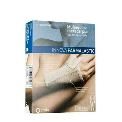 MUÑEQUERA METACARPIANA FARMALASTIC INNOVA FERULA T- PEQ