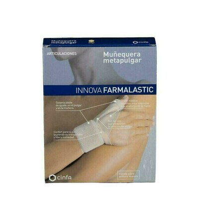 MUÑEQUERA METAPULGAR INNOVA FARMALASTIC T- 1