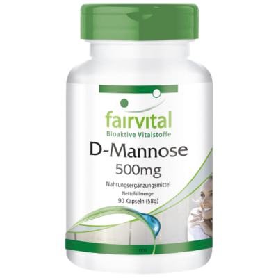 FAIRVITAL D-MANOSA 500 MG 90 CAPSULAS
