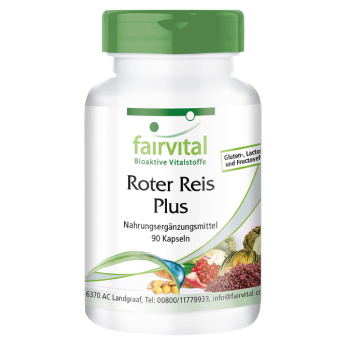 FAIRVITAL ARROZ ROJO PLUS - 90 CAPS ROTER - REIS