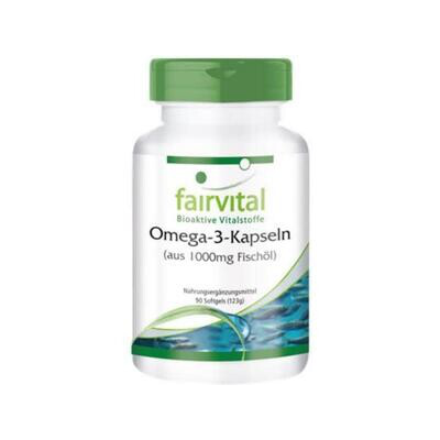 FAIRVITAL OMEGA 3 1000 MG 90 CAPS