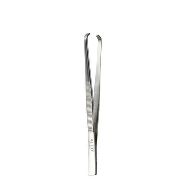 VITRY PINZA DEP PROFESIONAL PUNTA CURVA COLORES INOX REF 1026