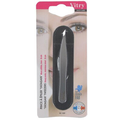VITRY PINZA YATAGAN INOX PUNTA AFILADA REF 1029