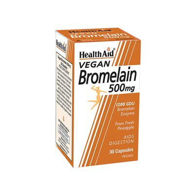 HEALTH AID BROMELAIN 500 MG 30 CAPSULAS