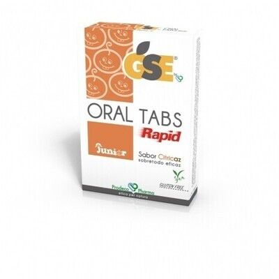 GSE ORAL TABS RAPID JUNIOR 12 COMPRIMIDOS