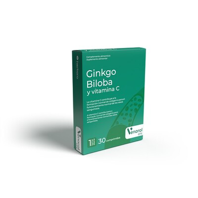 HERBORA GINKGO BILOBA Y VIT C 30 COMP