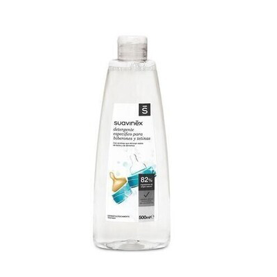 SUAVINEX DETERGENTE ESPECIFICO BIBERONES TETINAS 500 ML