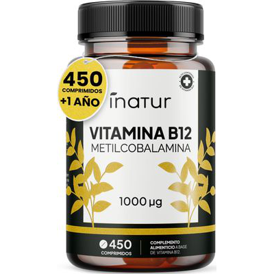 INATUR VITAMINA B12 1000 MICROGRAMOS 450 COMP