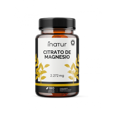 INATUR CITRATO DE MAGNESIO 2272 MG 180 CAPS