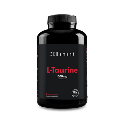 ZENEMENT L TAURINA 500MG 180CAP