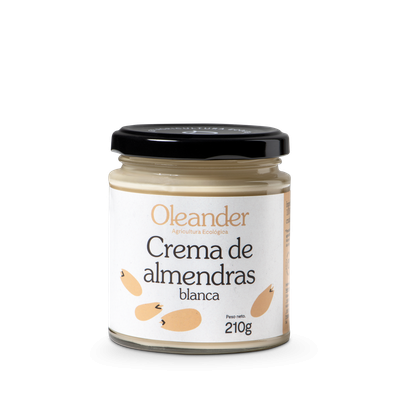 OLEANDER CREMA ALMENDRA BLANCA SIN PIEL BIO 210 G