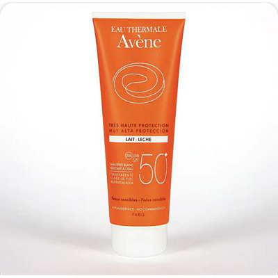 AVENE SPF 50  LECHE MUY ALTA PROTECCION 250 ML