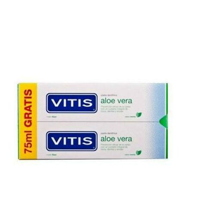 VITIS ALOE VERA PASTA DENTIFRICA MENTA 150 ML 2 U