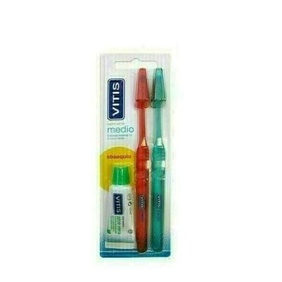 CEPILLO DENTAL ADULTO VITIS MEDIO DUPLO