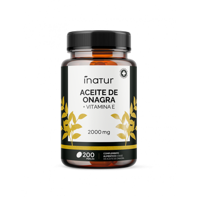 INATUR ONAGRA - EVENING PRIMEROSE OIL 1000 MG 200 PERLAS