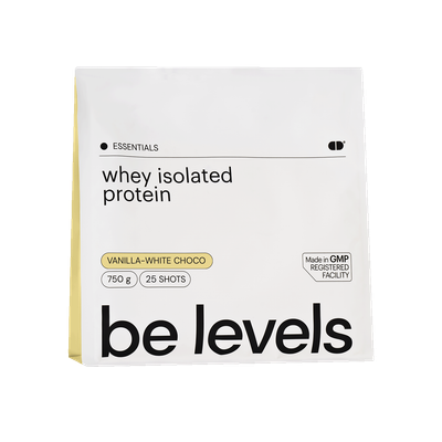 BELEVELS ISOLATED PROTEIN VAINILLA - CHOCOLATE BLANCO 750 G