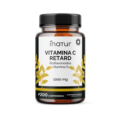 INATUR VITAMINA C 1000G RETARD CON VITAMINA D 200 COMP