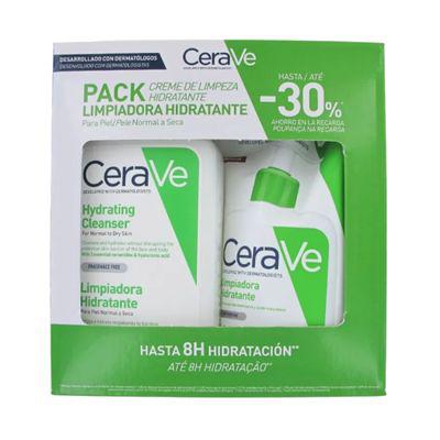 CERAVE PACK LIMPIADOR HIDRATANTE 30%