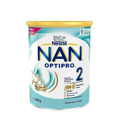 NAN 2 OPTIPRO LECHE CONTINUACION 800 GR