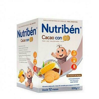 NUTRIBEN CACAO GALLET MAR 500G