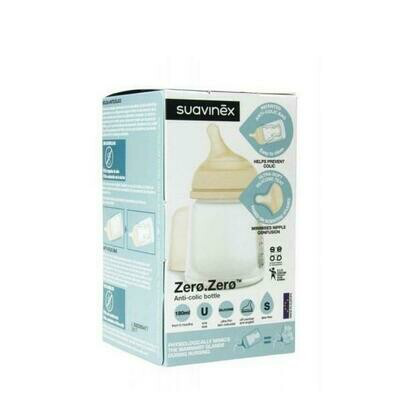 BIBERON ANTICOLICO TETINA LACTANCIA SILICONA MIX 180 ML
